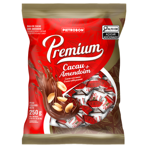 BALA PIETROBON PREMIUM CACAU AMEND 250G