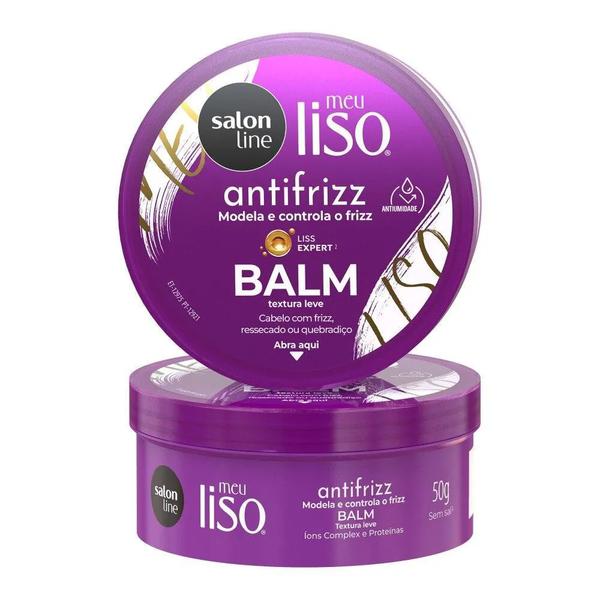 BALM SALON LINE MEU LISO ANTFRIZ 50GR