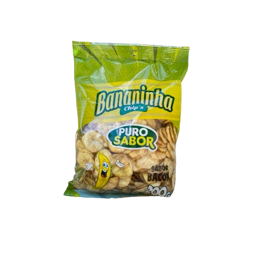 BANANINHA CHIPS TRADICIONAL PURO SABOR 200G