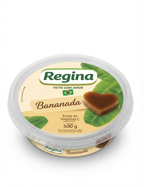DOCE POLY DE BANANA REGINA 500G