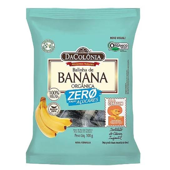 BANANINHA MINI DACOLONIA ZERO POUCH 100G