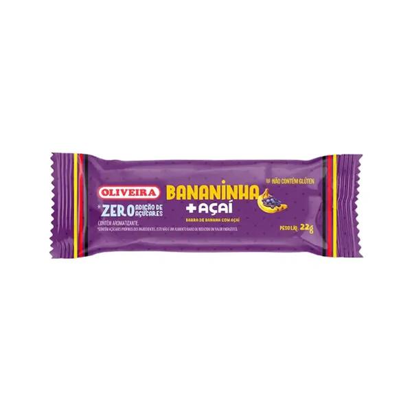 Bananinha Cremosa Oliveira C/Acai 30gr