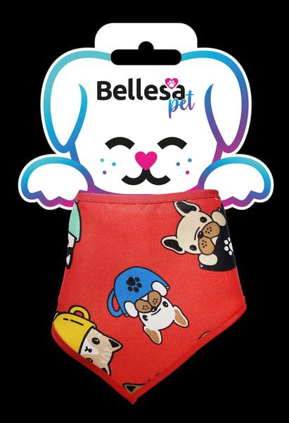 BANDANA BELLESA PET PEQUENO ESTAMP