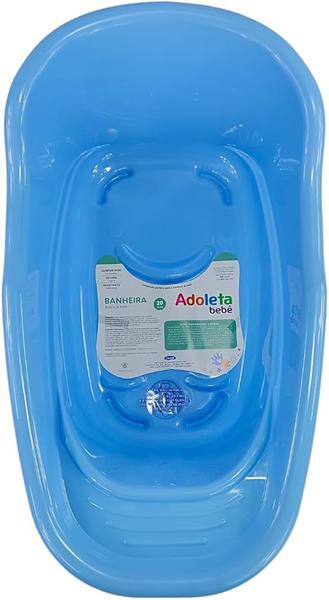 BANHEIRA ADOLETA INF 20L AZUL BEBE