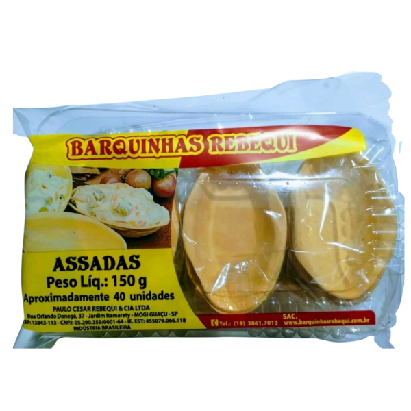BARQUINHA REBEQUI ASSADAS 150G