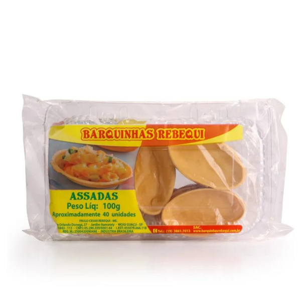 BARQUINHAS FRITA REBEQUI       130G