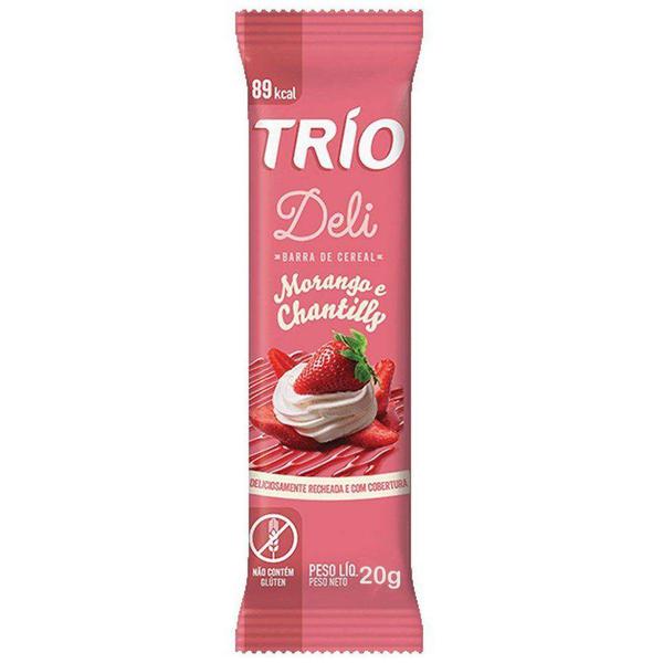 BARRA CEREAL TRIO 20G MOR. CHANTILL
