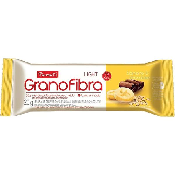 BARRA CER GRANOFIBRA 20G BAN/CHOC L
