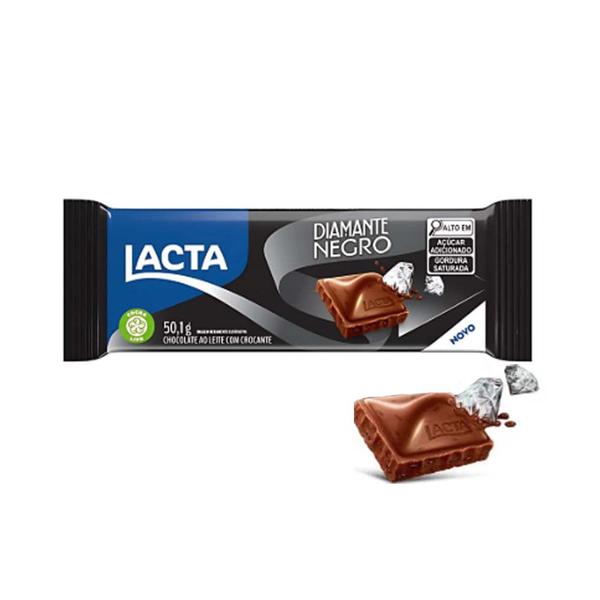 CHOCOLATE DIAMANTE NEGRO LACTA  80G