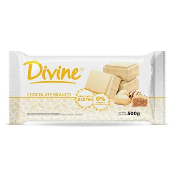 CHOC.DIVINE 500G BRANCO MAIS CREMOSO