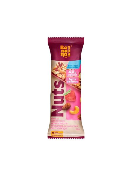 BARRA NUTS SUPINO MORANGO 25G