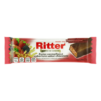 BARRA DE CEREAL RITTER FRUTAS VERMELHAS