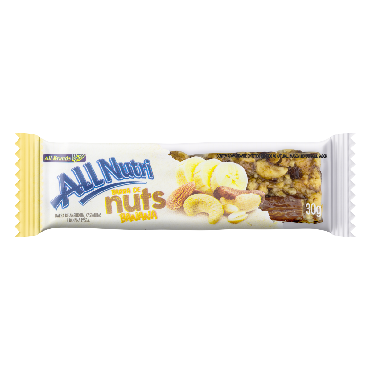 BARRA CEREAL ALL NUTRI 22G NUTS BANANA