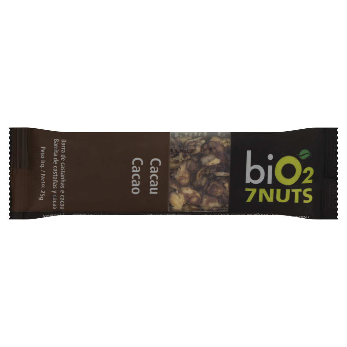 CEREAL BARRA NUTS 25G BIO2 CACAU