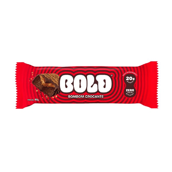 BARRA CEREAL PROTEIN BOLD 60G BOMBOM CROCANTE