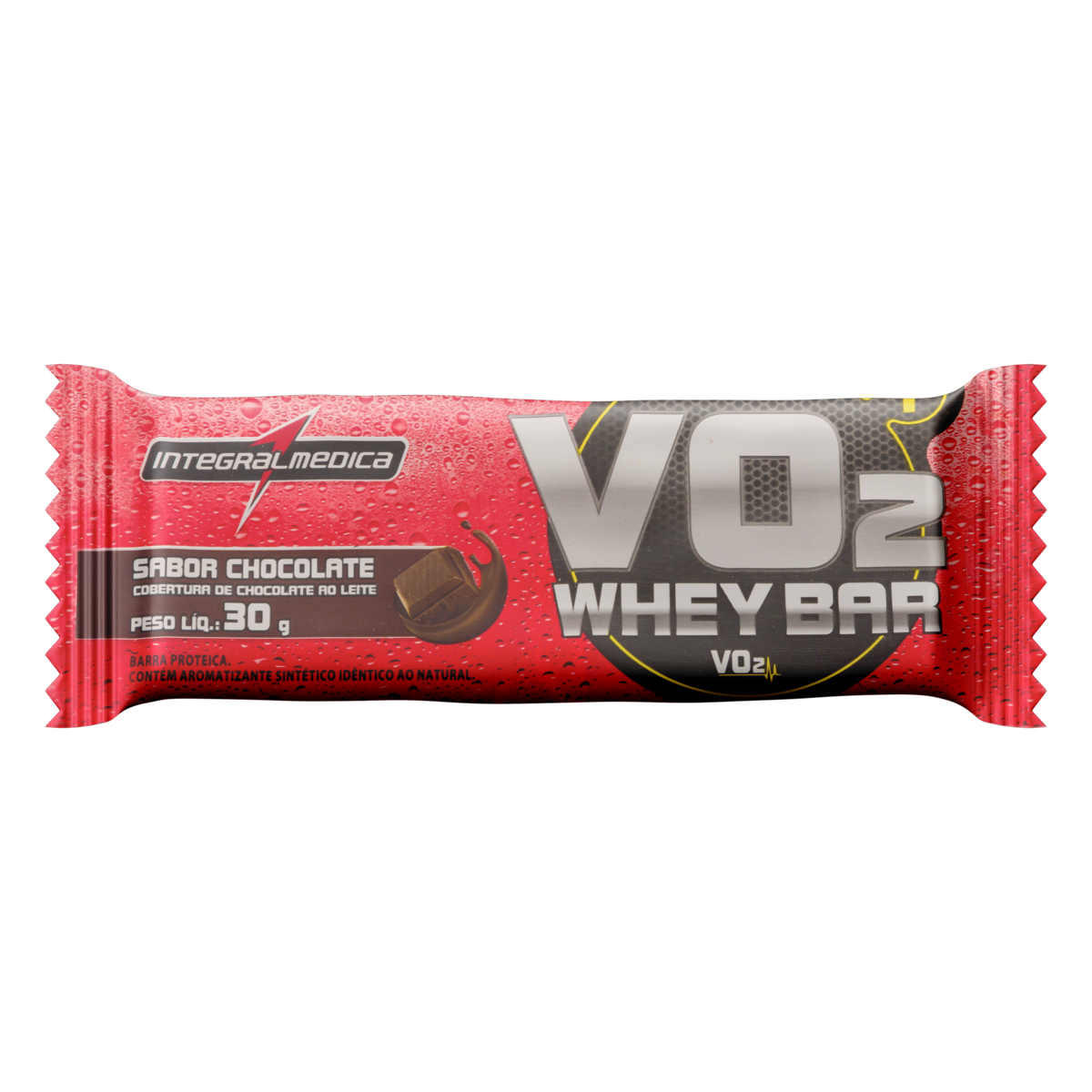 BARRA  PROTEIN WHEY BAR VO2 30g CHOCOLATE