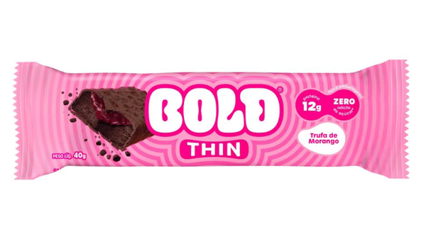 BARRA DE CEREAL BOLD THI TRUFA DE MORANGO 40G