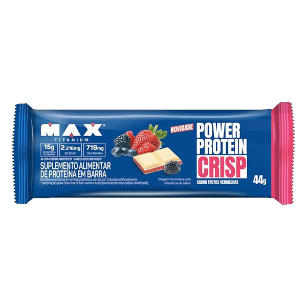 BARRA PROT MAX TITANI POWER 41G FRUTAS VERMELHA