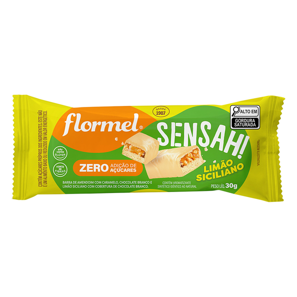 CHOC FLORMEL SENSAH LIMAO SICILIANO 30G