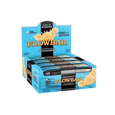 BARRA PROTEINA CHOC AO LEITE FLOWBAR 24G
