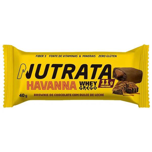 BARRA PROT GREGO 40G WHEY BROWNIE DE CHO