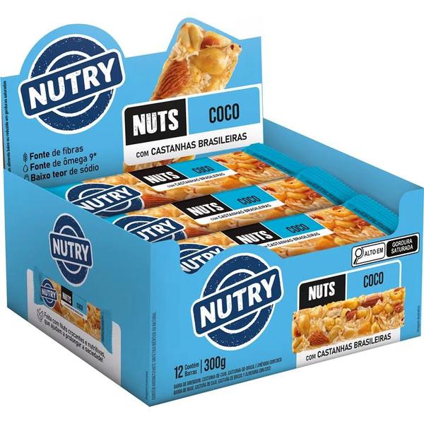 Barra De Cereal Nuts Coco Nutry 25g