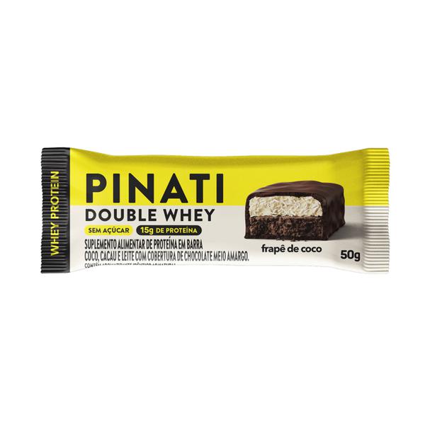 BARRA PINATI DB WHEY 50G FRAPE DE COCO