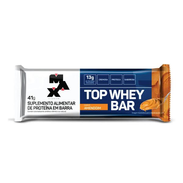 SUPLEMENTO TOP BAR MAXTITANIUM AMENDOIM 41G