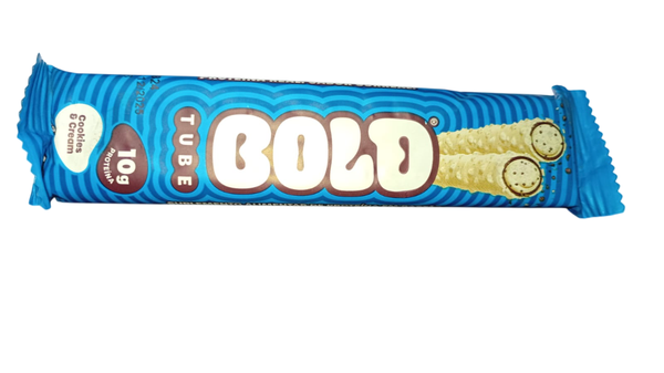 BARRA CEREAL BOLD TUBE 40G COOKIES CREAM