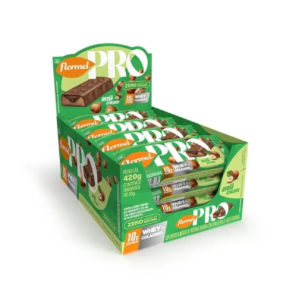 BARRA PROTEINA FLORMEL AVELA CROC ZR 35G