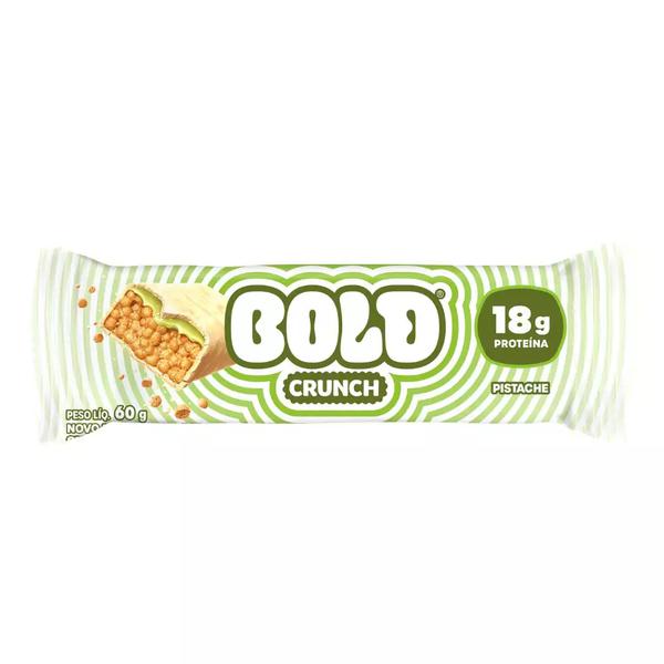 BARRA PROTEINA BOLD CRUNCH 60G PISTACHE