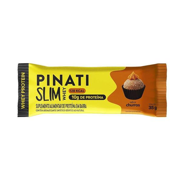 Barra Whey Pinati 35g Slim Churros