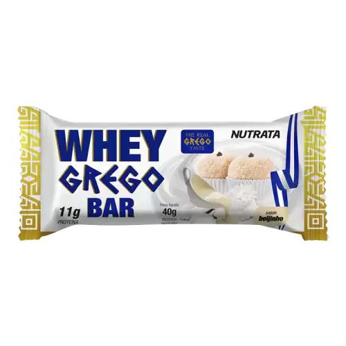 BARRA NUTRATA WHEY GREGO 40G BOLO FESTA