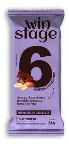BARRA WINSTAGE AMENDOIM CHOCO 54G