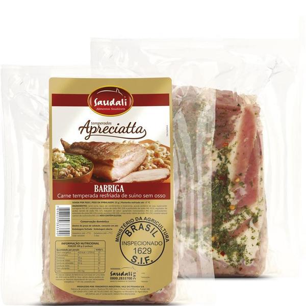 BARRIGA SUINA SAUDALI TEMPERADA