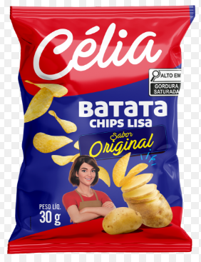 BATATA CELIA CHIPS 30G ORIGINAL