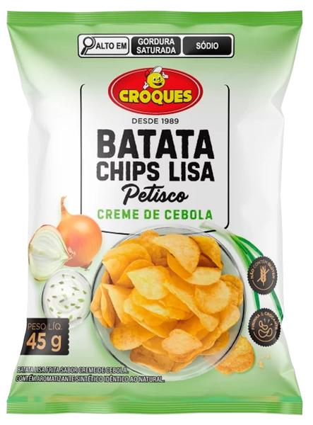 BATATA CROCKS CLUB  CHIPS 45G CREME DE C