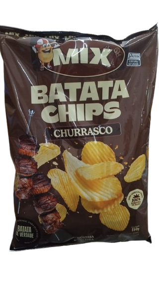 BATATA CHIPS MIX CHURRASCO - 150G