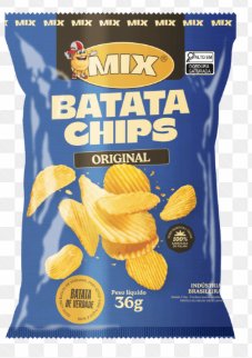 BATATA CHIPS MIX ORIGINAL - 150G