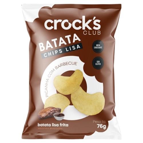 BATATA CHIPS CROCKS CLUB PICANHA C/BARBECUE
