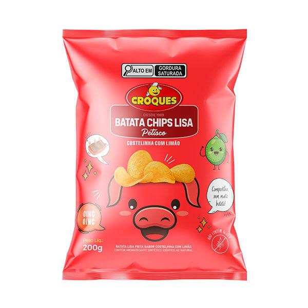 BATATA CHIPS CROQUES 200G COSTELINHA C/ 
