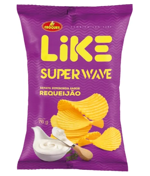 BATATA SUPER ONDA CROQUES REQUEIJAO 76G