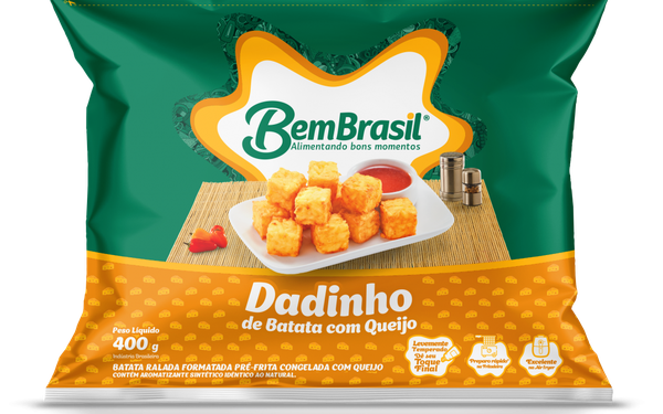 DADINHO DE BATATA BEM BRASIL 400G C/ QUE