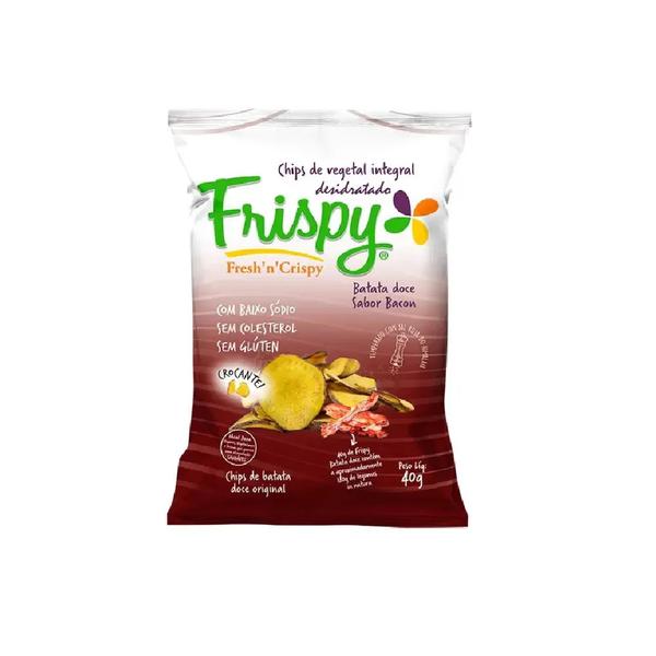 Chips Batata Doce Frispy 40g Bacon