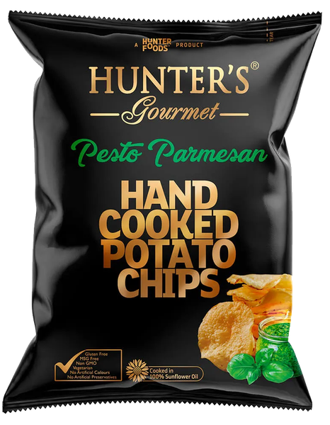 EP POTATO CHIPS PESTO PAR HUNTERS 125G