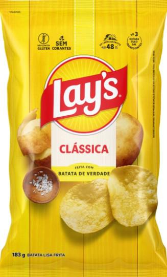 BATATA LAYS CLASSICA 183G