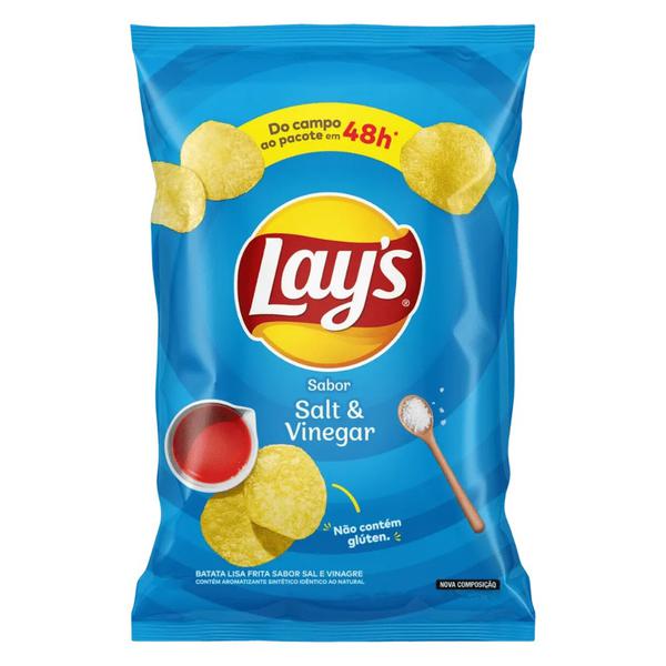 BATATA LAYS SALT & VINEGAR 62G