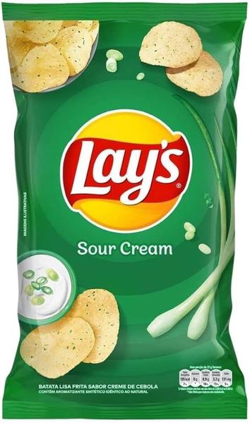 BATATA LAYS SOUR CREAM 62G