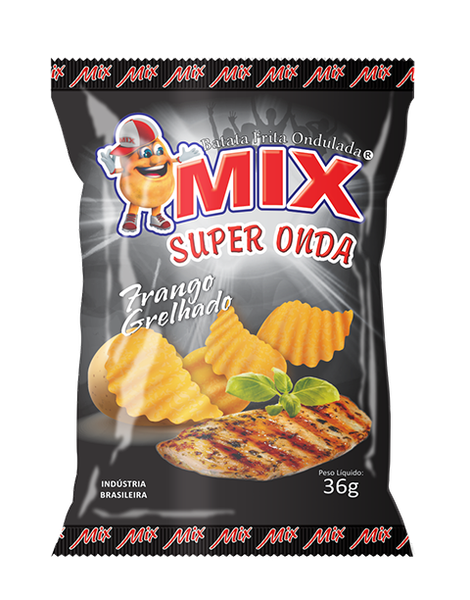 BATATA CHIPS MIX 36G FRANGO GRELHADO