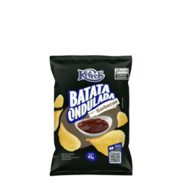 BATATA KELECK ONDULADA BARBECUE 45G